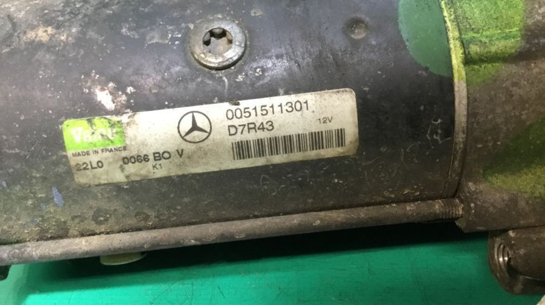 Electromotor 005151130 2.2 CDI Valeo D7r43 Mercedes-Benz C-CLASS W203 2000