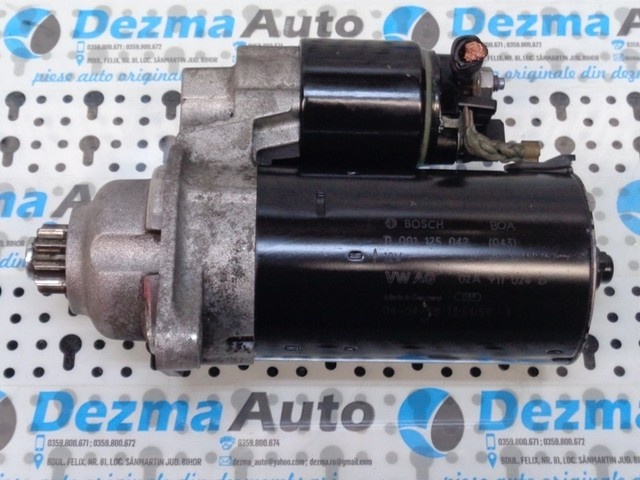 Electromotor 02A911024D, Skoda Fabia (6Y) 1.4tdi, AMF