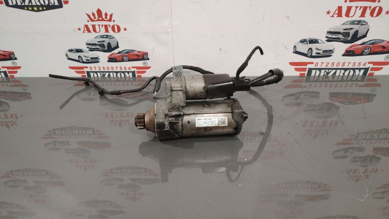 Electromotor 02E911022C Audi A3 Sedan (8YS) 1.0 TFSI Mild Hybrid 110 cai DLAA