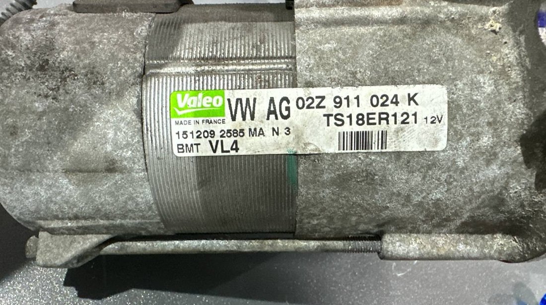 Electromotor 02Z911024K SKODA Yeti (5L) 2.0 TDI 4x4 110 cai CUUA