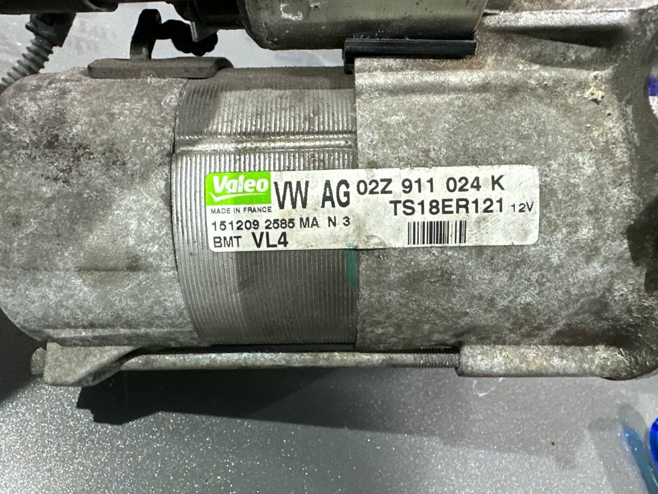 Electromotor 02Z911024K VW Caddy IV Van (SAA, SAH) 1.6 TDI 75 cai CAYE