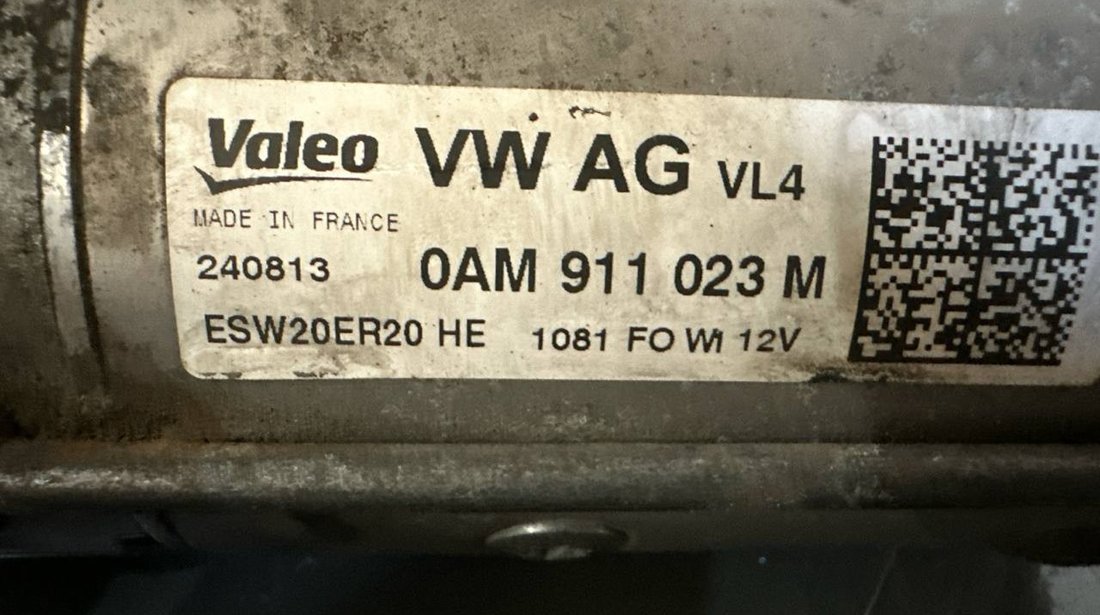 Electromotor 0AM911023M Audi A3 Sedan (8VS 8VM) 1.6 TDI 115 cai