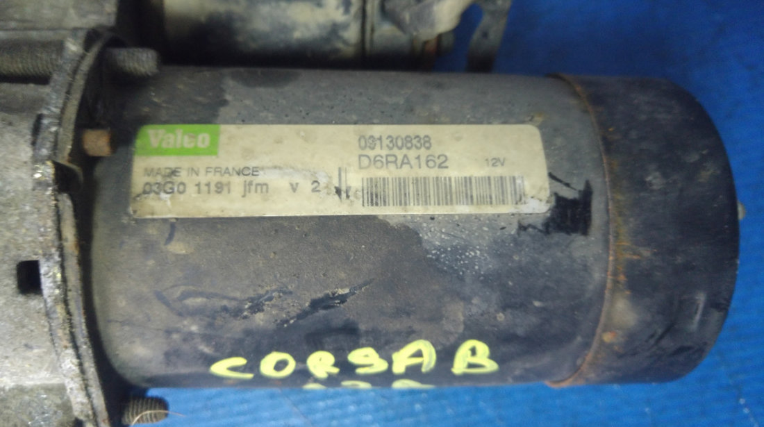 Electromotor 1.4 b opel corsa b 09130838