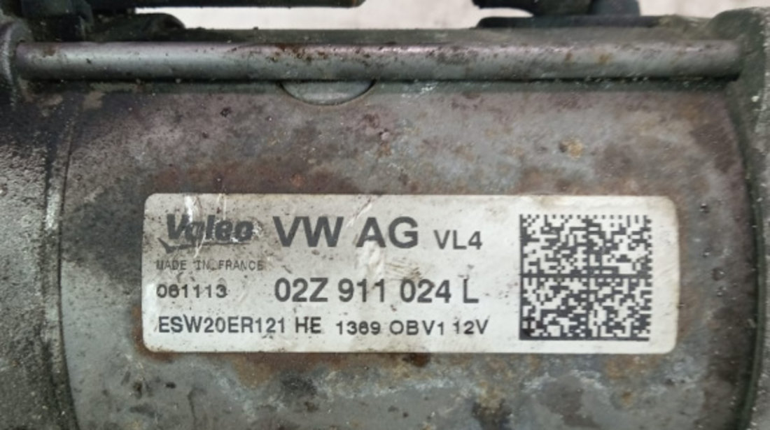 Electromotor 1.6 tdi clha 02Z911024L Volkswagen VW Passat B8 [2014 - 2020]