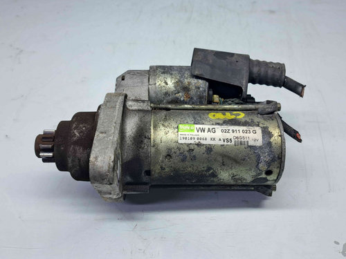 Electromotor 10 dinti Volkswagen Golf 6 (5K1) [Fabr 2009-2013] 02Z911023G 1.4 Benz CAXA 90KW / 122CP