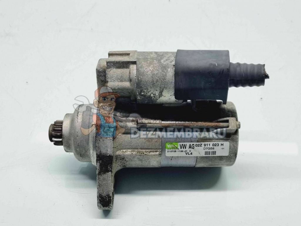 Electromotor 11 dinti Volkswagen Passat B6 Variant (3C5) [Fabr 2005-2010] 02Z911023H 1.9 TDI BKC 77KW / 105CP