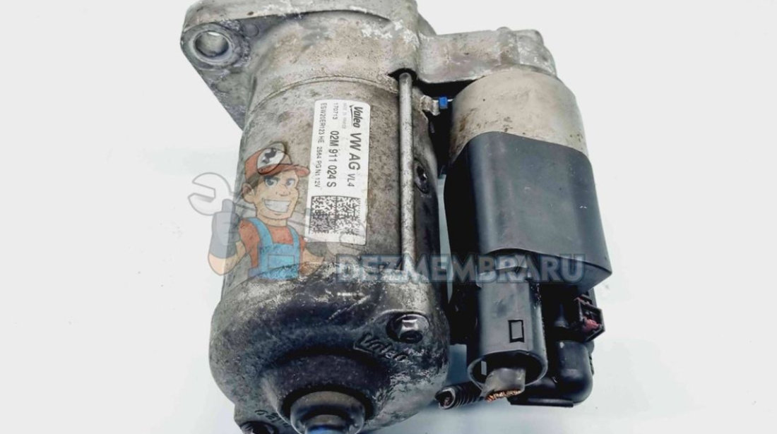 Electromotor 13 dinti Audi A3 Sportback (8VA) Hatchback [Fabr 2012-2020] 02M911024S 2.0 TDI CRBC