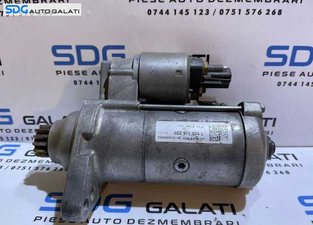 Electromotor 13 Dinti Skoda Superb 3 1.6 TDI 2015 - Prezent Cod 02Z911024L