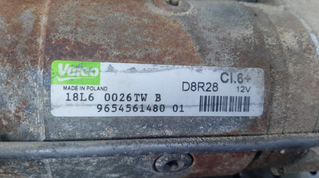 Electromotor 2.0 hdi peugeot 307 308 citroen c5 9654561480