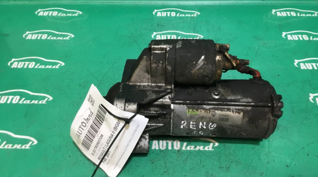 Electromotor 8200331251 1.9 DCI Renault LAGUNA II BG0/1 2001