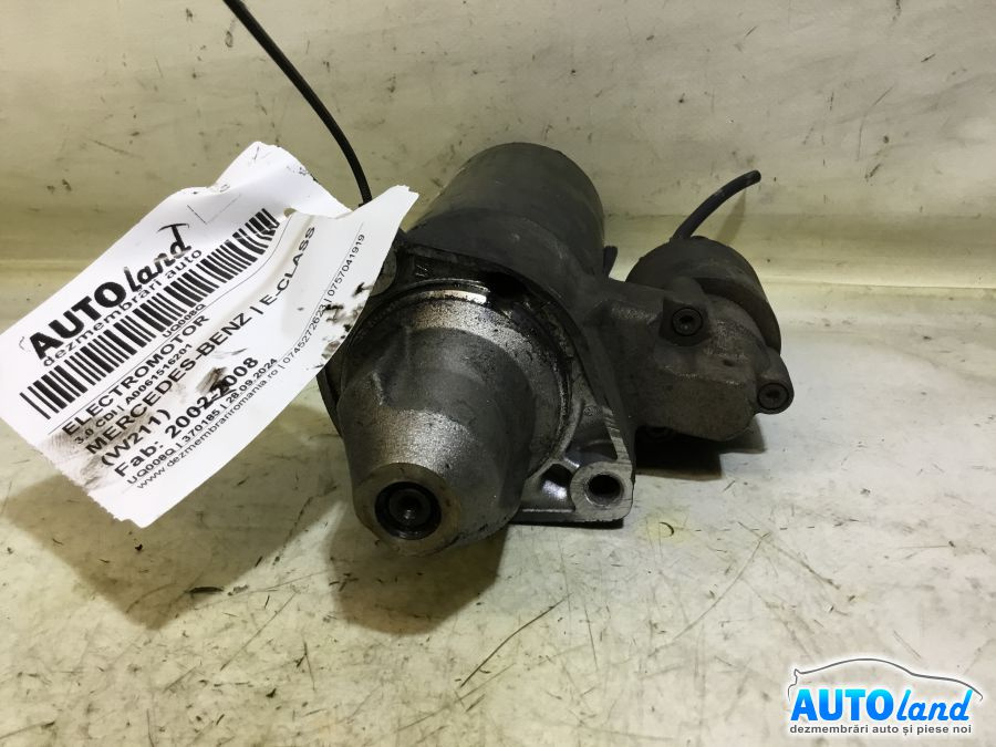 Electromotor A0061516201 3.0 CDI Mercedes-Benz E-CLASS W211 2002-2008