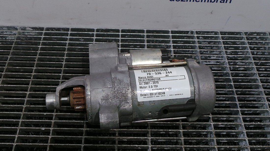 ELECTROMOTOR AUDI A4 A4 2.0 TDI - (2007 2011)