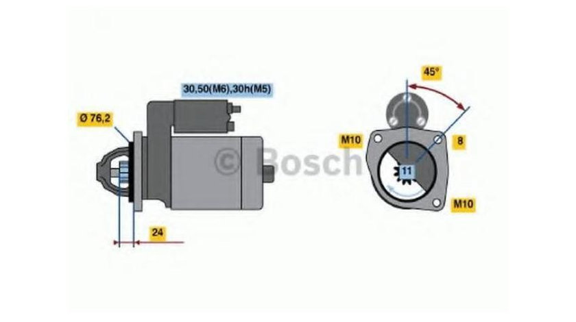 Electromotor BMW 5 Touring (E39) 1997-2004 #2 0986022581