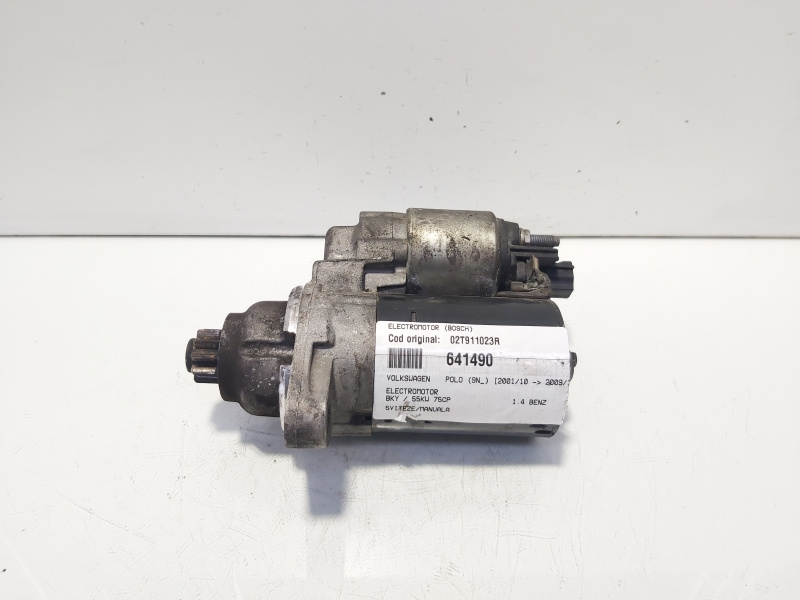 Electromotor Bosch, cod 02T911023R, VW Polo (6R), 1.4 benz, CGG, 5 vit man (idi:641490)