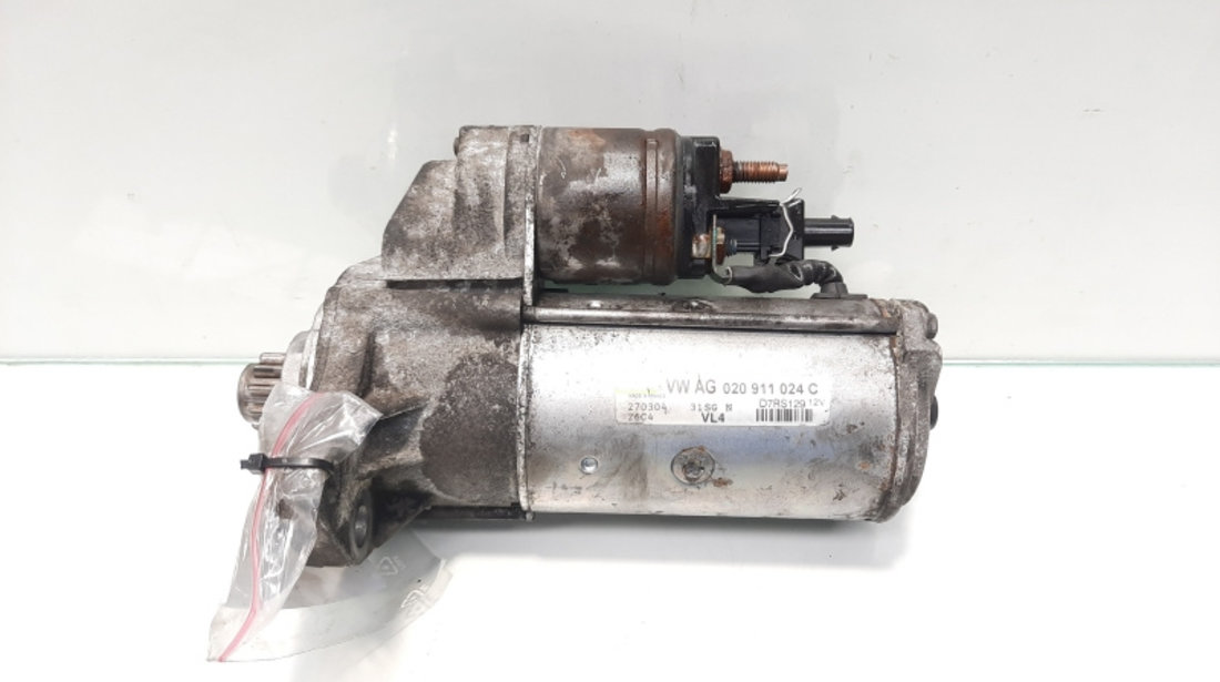 Electromotor, cod 020911024C, VW Golf 4 Cabriolet (1E7), 1.9 SDI, AQM, 5 vit man (idi:474063)