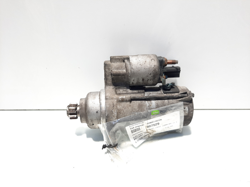 Electromotor, cod 02M911023N, Audi, 2.0 TDI, BMM, 6 vit man (idi:507529)