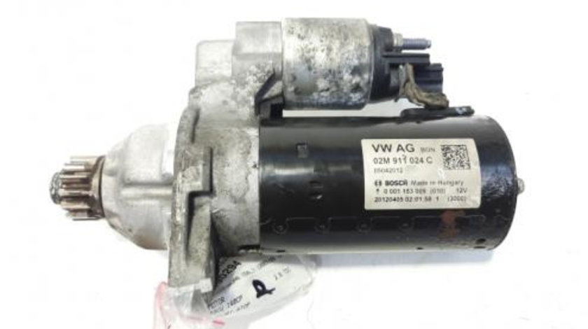 Electromotor, cod 02M911024C, Audi A3 Sportback (8PA) 2.0 TDI, CFF (idi:216855)