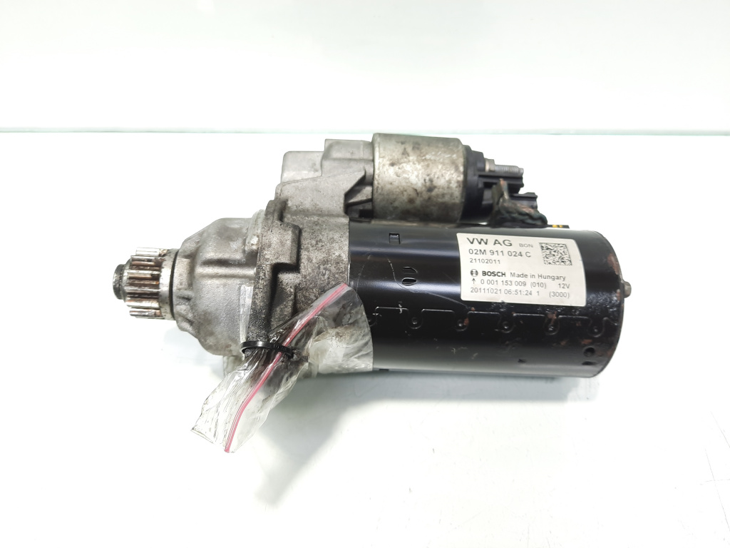 Electromotor, cod 02M911024C, Seat Altea (5P1) 2.0 TDI, CFH , 6 vit cu start-stop (idi:466654)