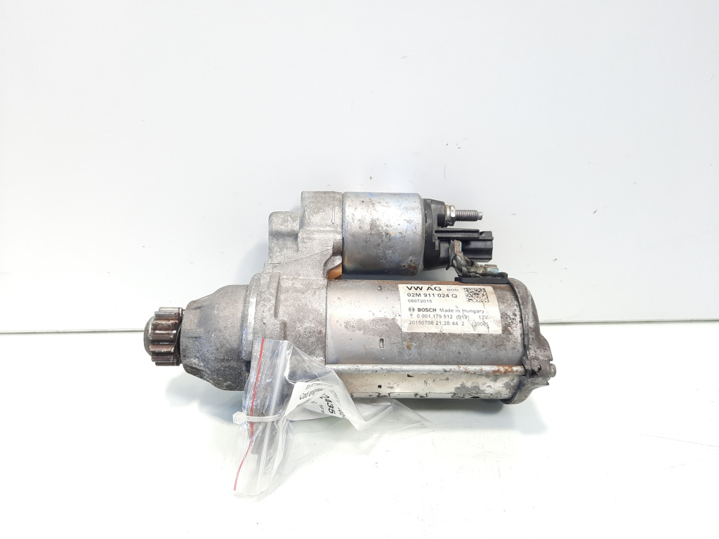 Electromotor, cod 02M911024Q, Audi A3 (8V1), 1.0 TSI, CHZD, 5 vit man (idi:612435)