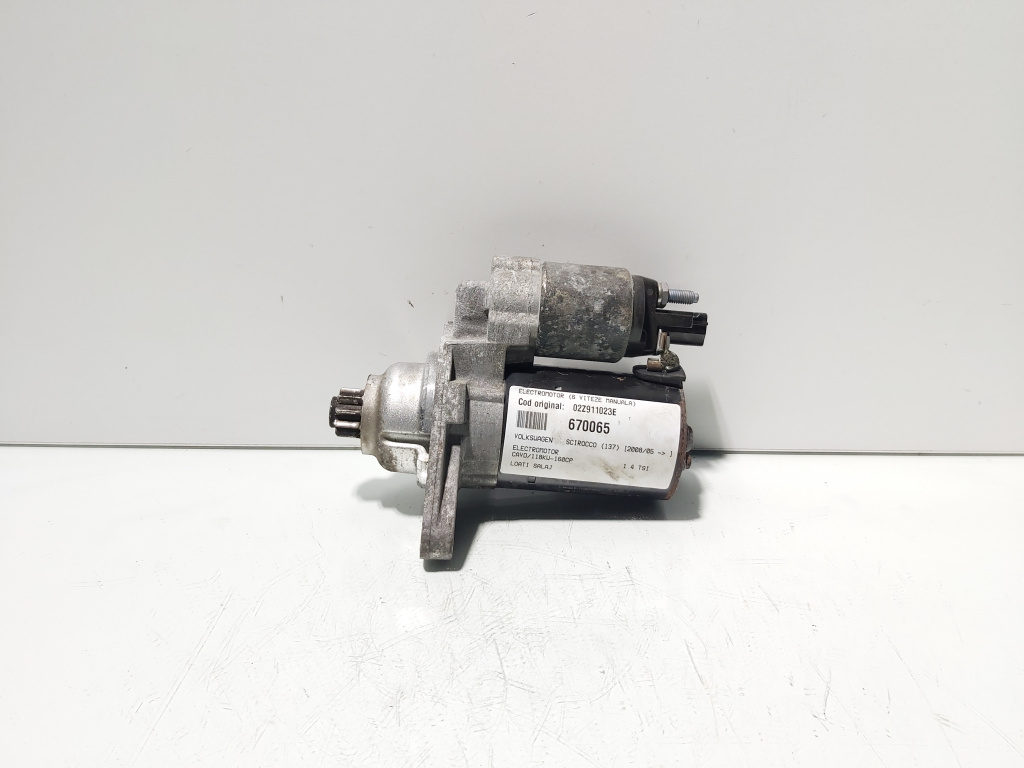 Electromotor, cod 02Z911023E, Seat Leon (1P1) 1.4 TSI, CAXC, 6 vit man (idi:670065)