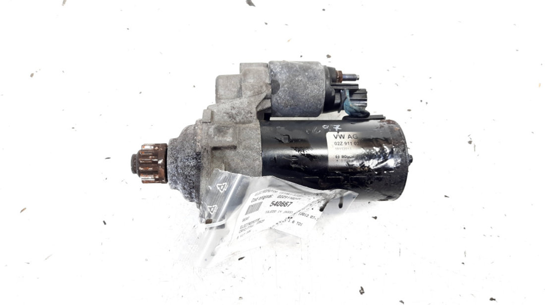 Electromotor, cod 02Z911024H, Skoda Octavia 2 Combi (1Z5) 1.6 TDI, CAYC, 5 vit man (idi:540667)