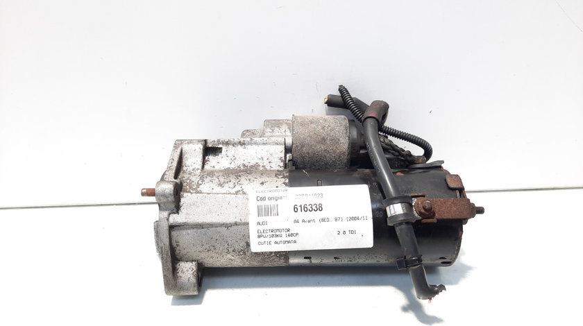 Electromotor, cod 03G911023, Audi A4 Avant (8ED, B7), 2.0 TDI, BPW, cutie automata (id:615728)