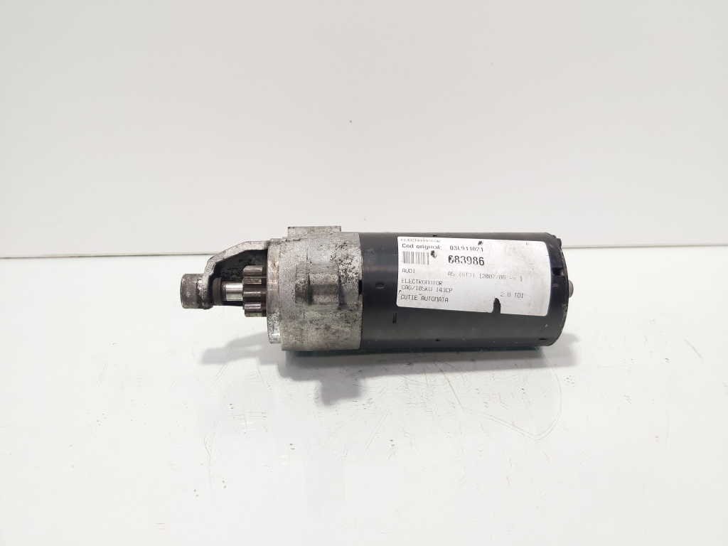 Electromotor, cod 03L911021, Audi A6 (4F2, C6), 2.0 TDI, CGL, cutie automata (idi:683986)