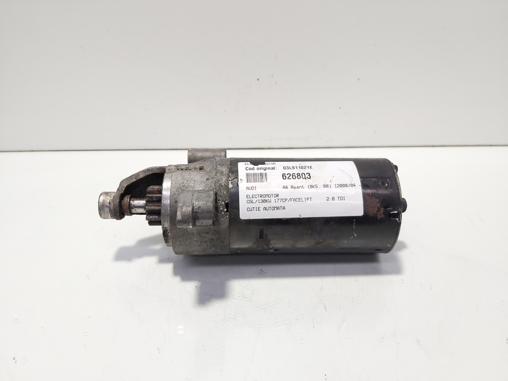 Electromotor, cod 03L911021E, Audi A4 Allroad (8KH, B8), 2.0 TDI, CGL, cutie automata (idi:626803)