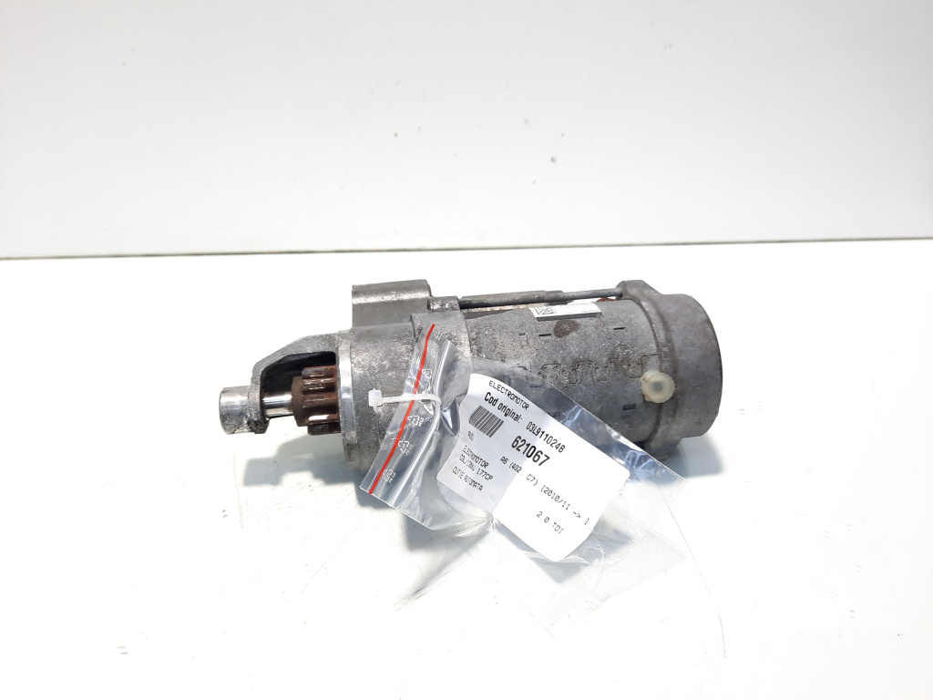 Electromotor, cod 03L911024B, Audi A4 Avant (8K5, B8), 2.0 TDI, CAH, cutie automata (idi:621067)