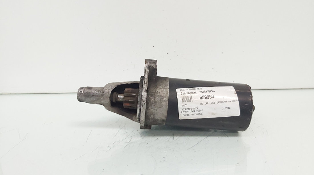 Electromotor, cod 059911023H, Audi A4 (8E2, B6), 2.5 TDI, AKE, cutie automata (idi:659950)