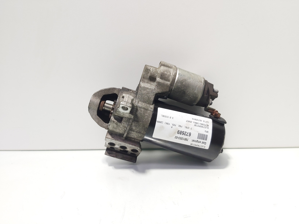 Electromotor, cod 7801203-02, Bmw X3 (F25), 3.0 diesel, N57D30A, cutie automata (idi:672689)