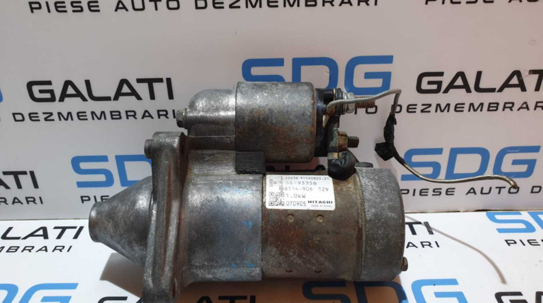 Electromotor cu 10 Dinti Alfa Romeo Mito 1.4 2008 - 2018 Cod 55193356 [B3274]