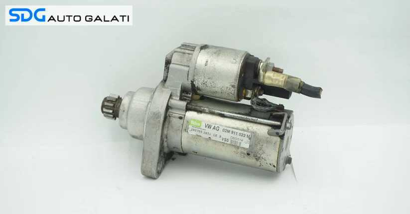 Electromotor cu 10 Dinti Audi A3 8P 2.0 TFSI BHZ BZC CDLA CDLC BWA CCZA AXX CBFA CCTA CAWB AXX 2004 - 2013 Cod 02M911023M D6GS14 [B3621]