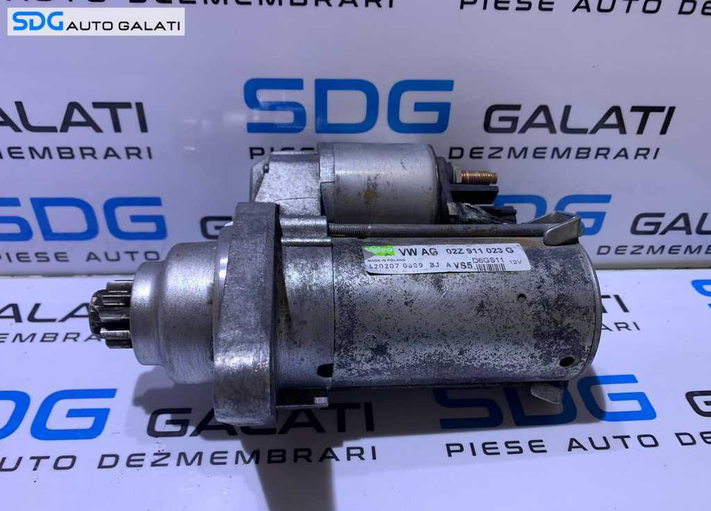 Electromotor cu 10 Dinti Cutie Manuala VW Scirocco 1.4 TSI CAXA CTHD 2009 - 2018 Cod 02Z911023G 02Z911024P