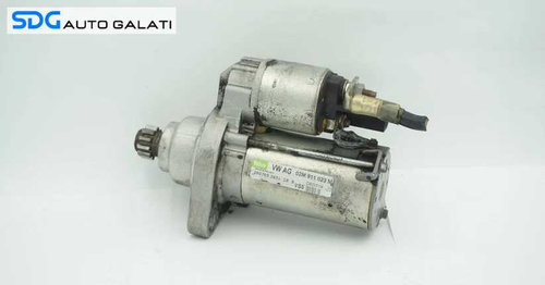 Electromotor cu 10 Dinti Skoda Rapid 1.6 CFNA 2012 - 2015 Cod 02M911023M D6GS14 [B3621]