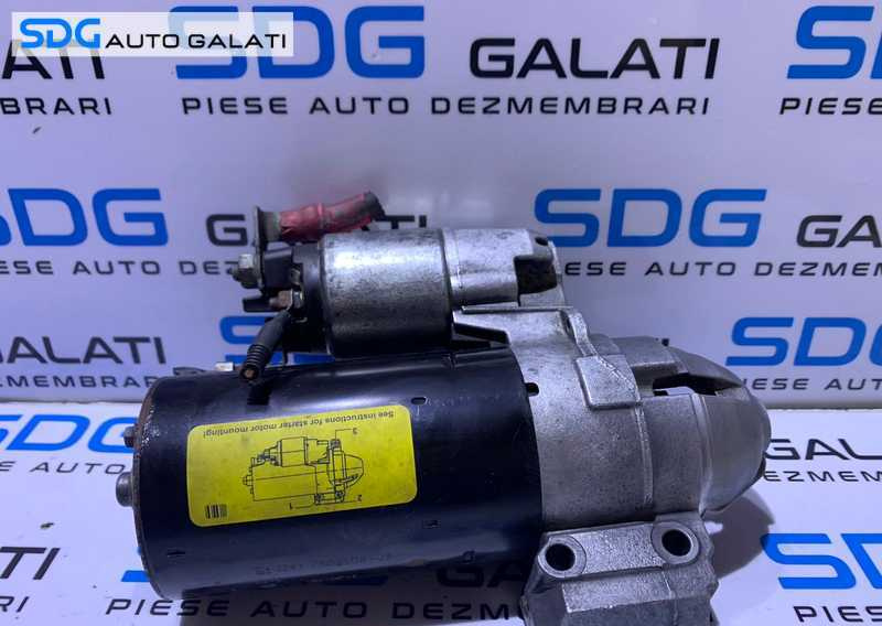 Electromotor cu 11 Dinti BMW Seria 1 E81 E82 E87 E88 116 118 120 123 2.0 D N47 2006 - 2013 Cod 7802508 1241780250803 0001109070 [B3322]