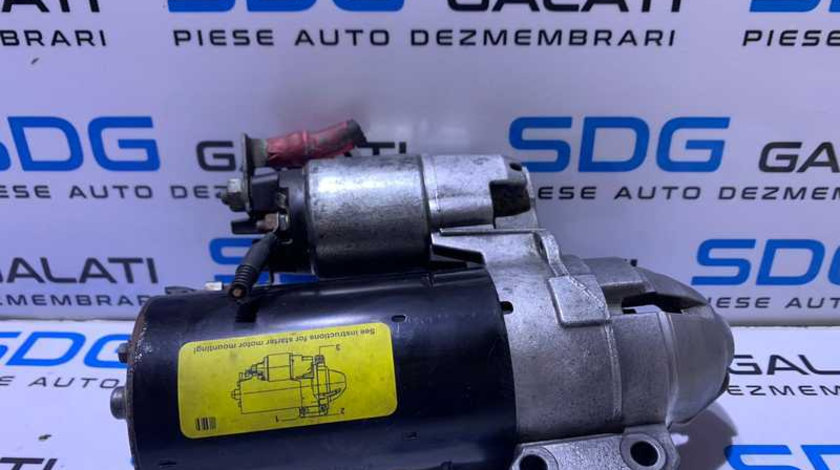 Electromotor cu 11 Dinti BMW Seria 3 E90 E91 E92 E93 325 330 3.0 D 2006 - 2013 Cod 7802508 1241780250803 0001109070