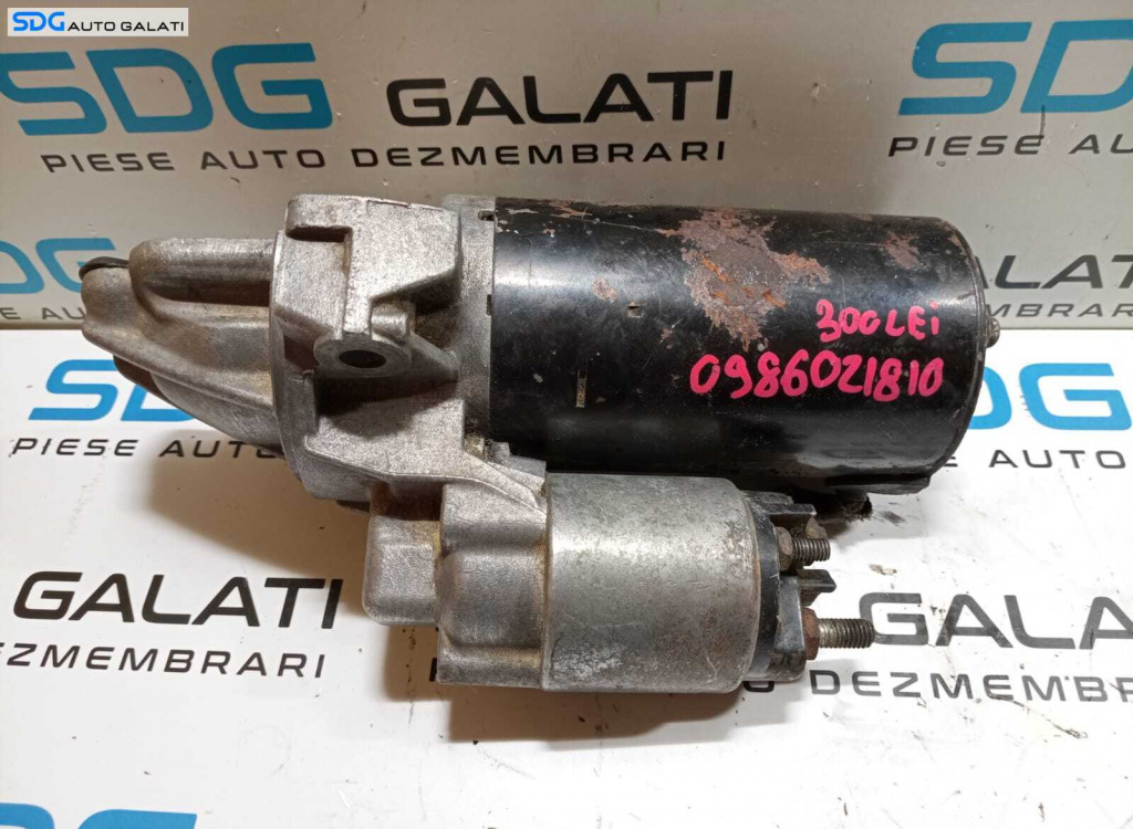 Electromotor cu 12 Dinti Fiat Ducato 2.2 D 2006 - 2018 Cod 0986021810 [M7211]