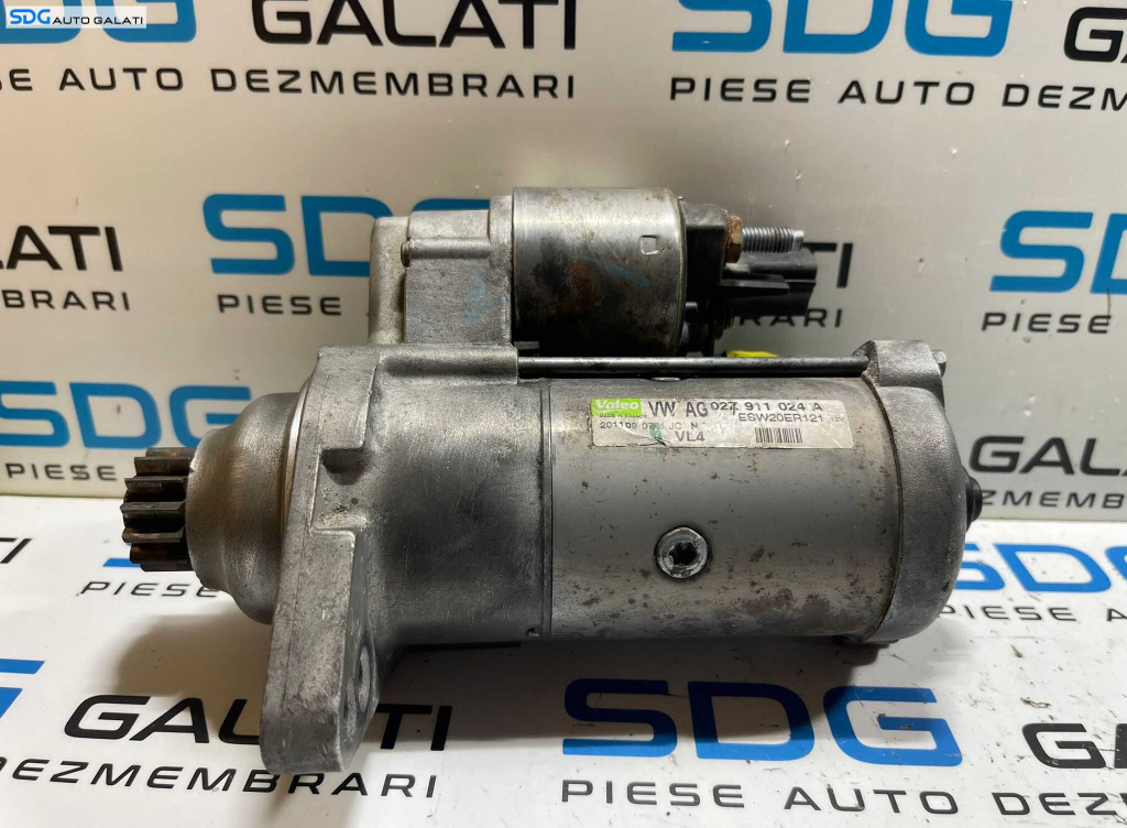 Electromotor cu 13 Dinti Audi A3 8P 1.6 TDI CAY CAYB CAYC 2008 - 2013 Cod 02Z911024A [B3599]