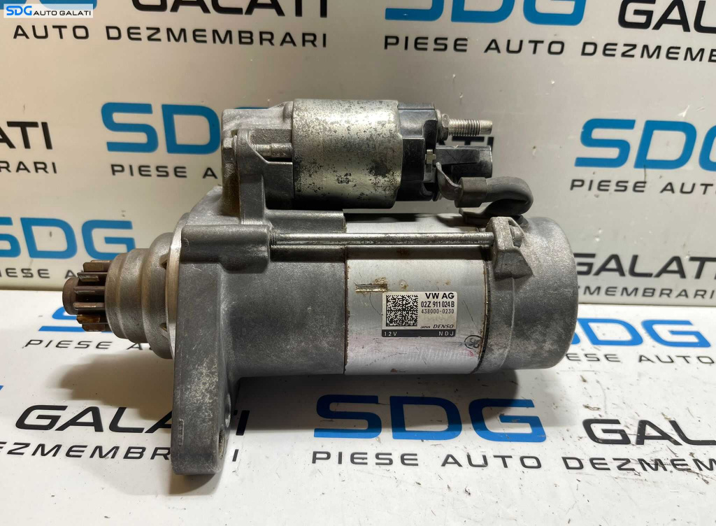 Electromotor cu 13 Dinti Skoda Fabia 3 1.4 TDI CUSA CUSB CUTA 2015 - Prezent Cod 02Z911024B [B3600]