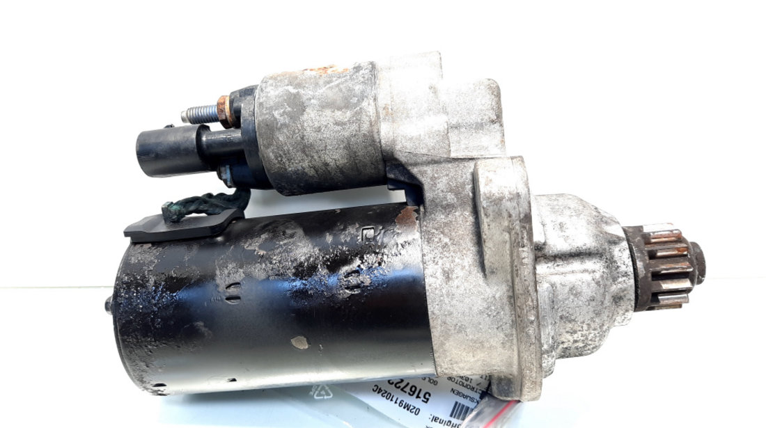 Electromotor cu Start Stop, cod 02M911024C, Audi A3 Cabriolet (8P7), 2.0 TDI, CFF, 6 vit man (idi:516722)