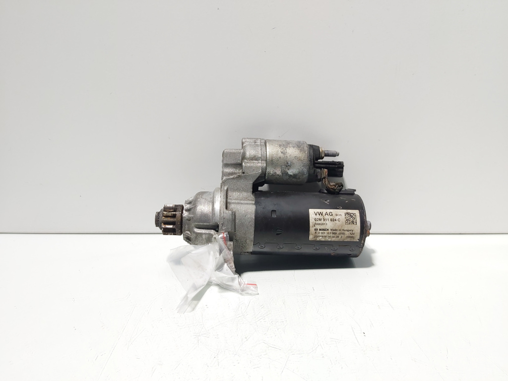 Electromotor cu Start Stop, cod 02M911024C, Vw Beetle (5C1), 2.0 TDI, CFF, 6 vit man (idi:667988)