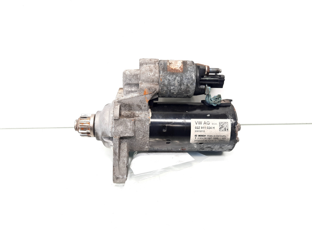 Electromotor cu Start Stop, cod 02Z911024H, Seat Altea XL (5P5, 5P8) 1.6 TDI, CAYC, 5 vit man (idi:530643)