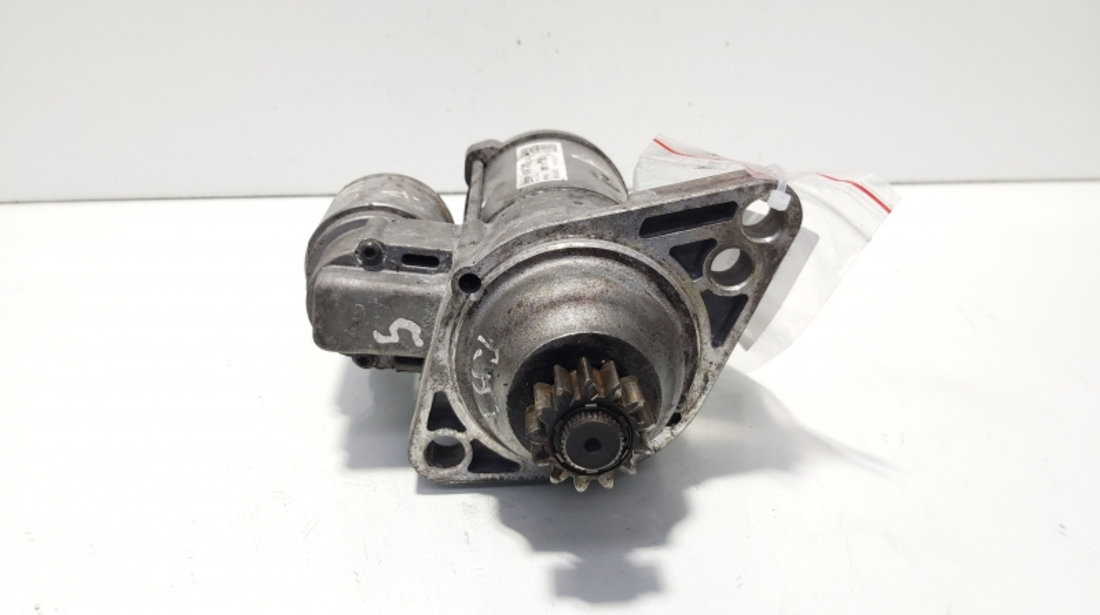 Electromotor cu Start Stop Valeo, cod 02Z911024A, Vw Golf 6 (5K1), 1.6 TDI, CAY, 5 vit man (id:626845)