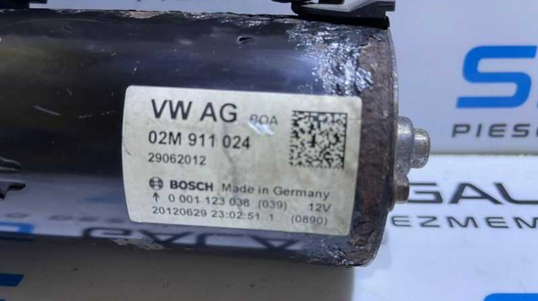 Electromotor Cutie Manuala 6 Trepte VW Scirocco 2.0 TDI 2008 - 2017 Cod 02M911024 0001123038 [M6334]