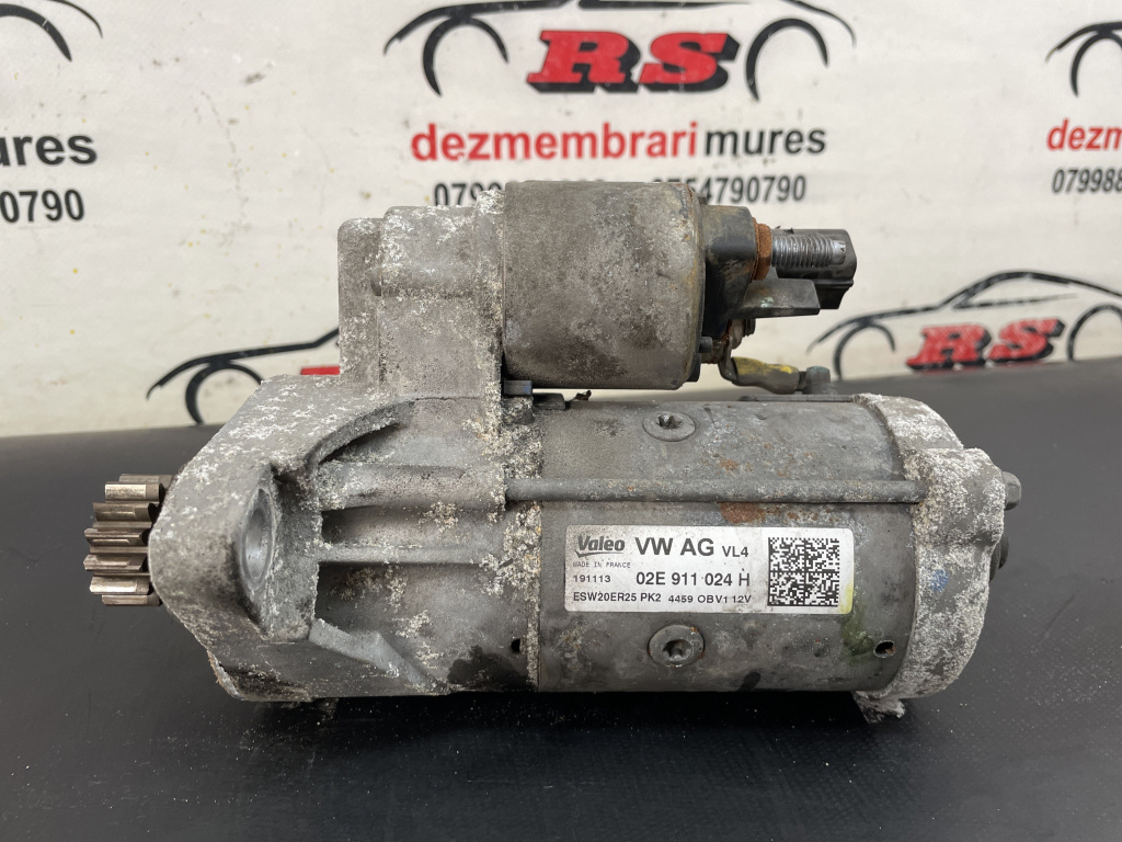 Electromotor demaror VW Passat B7 ,R-Line, 2.0TDI ,DSG, 170cp sedan 2013 (02E911024H)