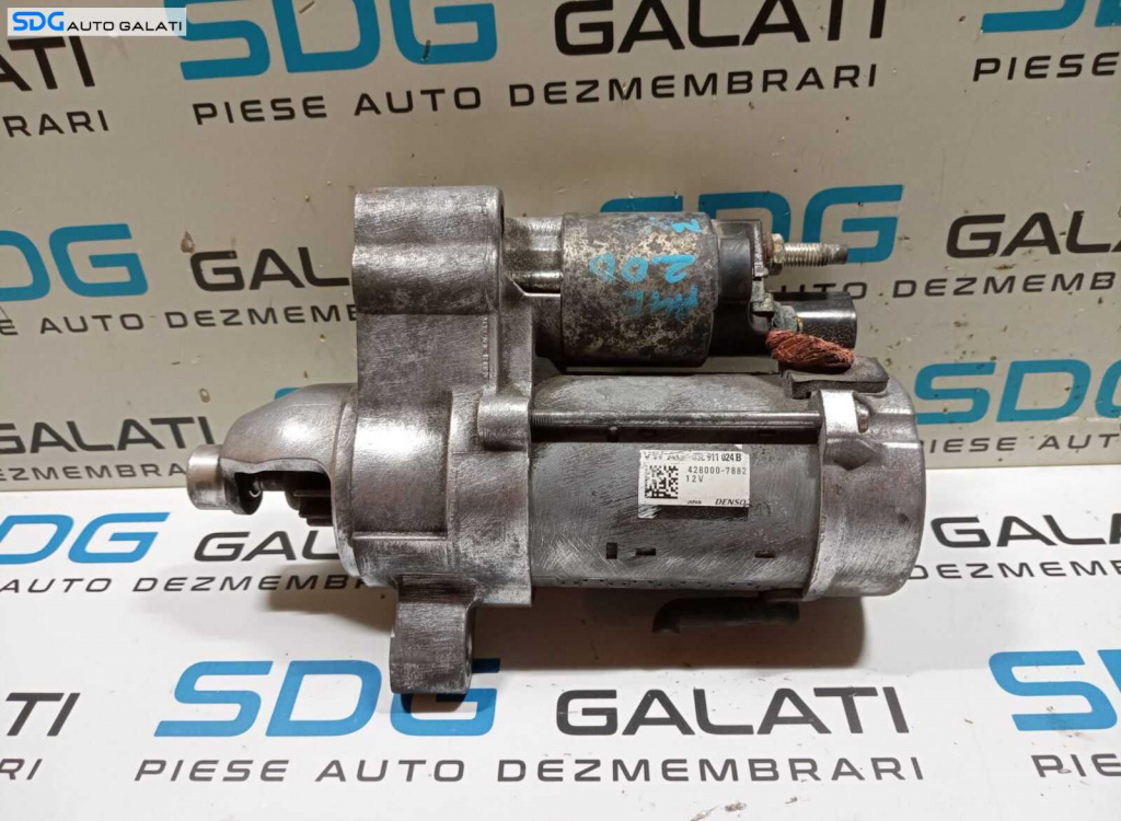 Electromotor Denso Cu 11 Dinti Audi Q5 2.0 TDI CJCA CJCB CJCD CSUA CSUB CGLA CGLB CGLC CGLD CMGA CAHA CAHB CAGA CAGB CMGB CNHC 2011 - 2018 Cod 03L911024 428000-7880 [B3681]