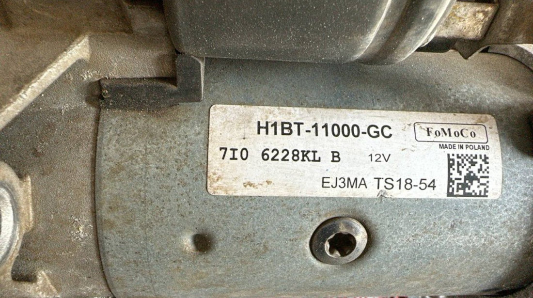 Electromotor FORD Ecosport Mk2 1.5 EcoBlue TDCi 100 cod: H1BT11000GC
