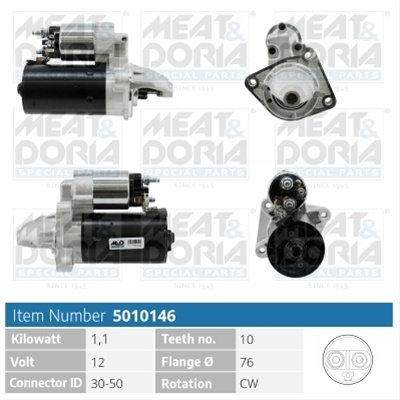 Electromotor Meat&doria Meat & Doria Ford 5010146