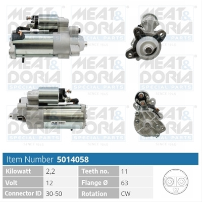 Electromotor Meat&doria Meat & Doria Ford 5014058